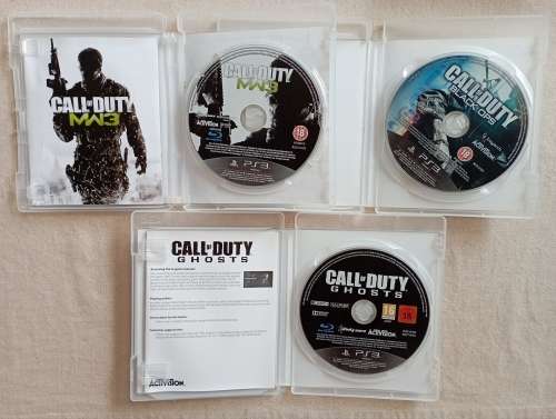 PS3 Games Clearance! Call of duty Ghosts, Modern Warfare 3, Call Of Duty Black Ops