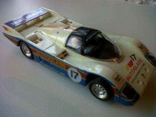 HORNBY SCALEXTRIC C436 PORSCHE 962 "AUTOGLASS"   1/32 SCALE SLOT CAR