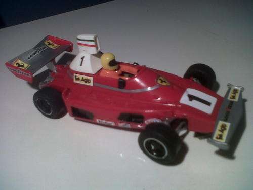 SCALEXTRIC C124 FERRARI 312T FORMULA 1 - 1/32 SCALE SLOT CAR