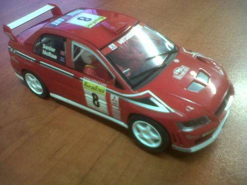 SCALEXTRIC C2364 MITSUBISHI LANCER WRC (2002)  -  1/32 SCALE SLOT CAR