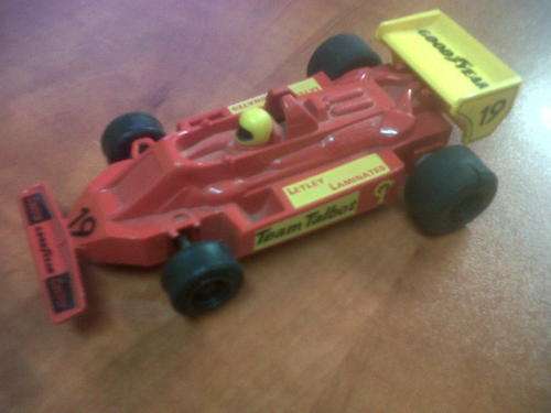 SCALEXTRIC C102 WOLF F1 "TEAM TALBOT" (1986) - 1/32 SCALE SLOT CAR