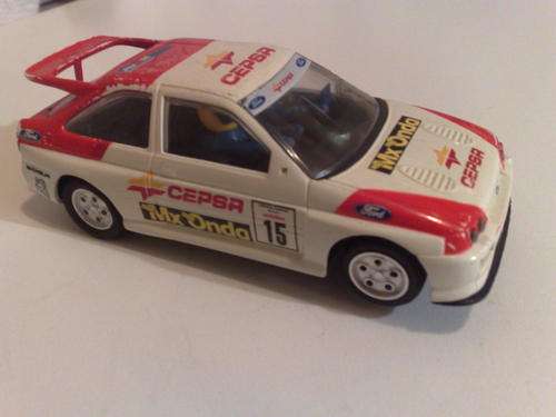 SCALEXTRIC FORD ESCORT COSWORTH "CEPSA"  -  1/32 SLOT CAR