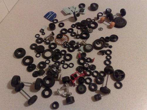 CORGI , DINKY , MATCHBOX AND OTHER TYRES / SPARES