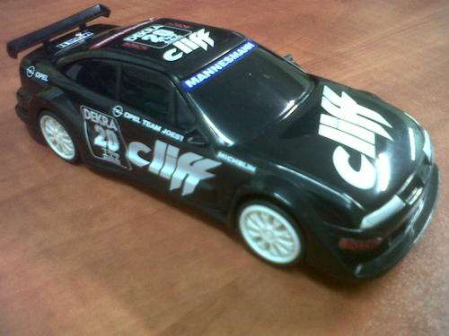 SCALEXTRIC OPEL CALIBRA 'CLIFF'   -   1/32 SCALE SLOT CAR