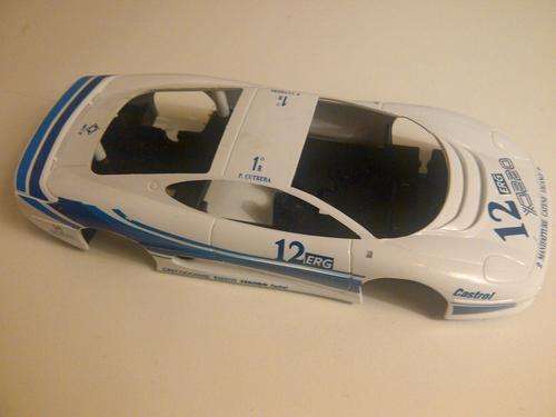 1 /32 SCALE SLOT CAR SPARES - JAGUAR BODY AND CHASSIS