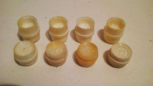 SCALEXTRIC F1 RIMS (2 x SETS)  -  1 /32 SCALE SLOT CAR SPARES