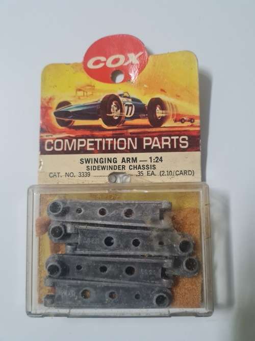 Parts Accessories VINTAGE SLOT CAR SPARES COX was listed for 450.00 on 24 Sep at 20 46 by Slotcars in Pretoria Tshwane ID 595502759