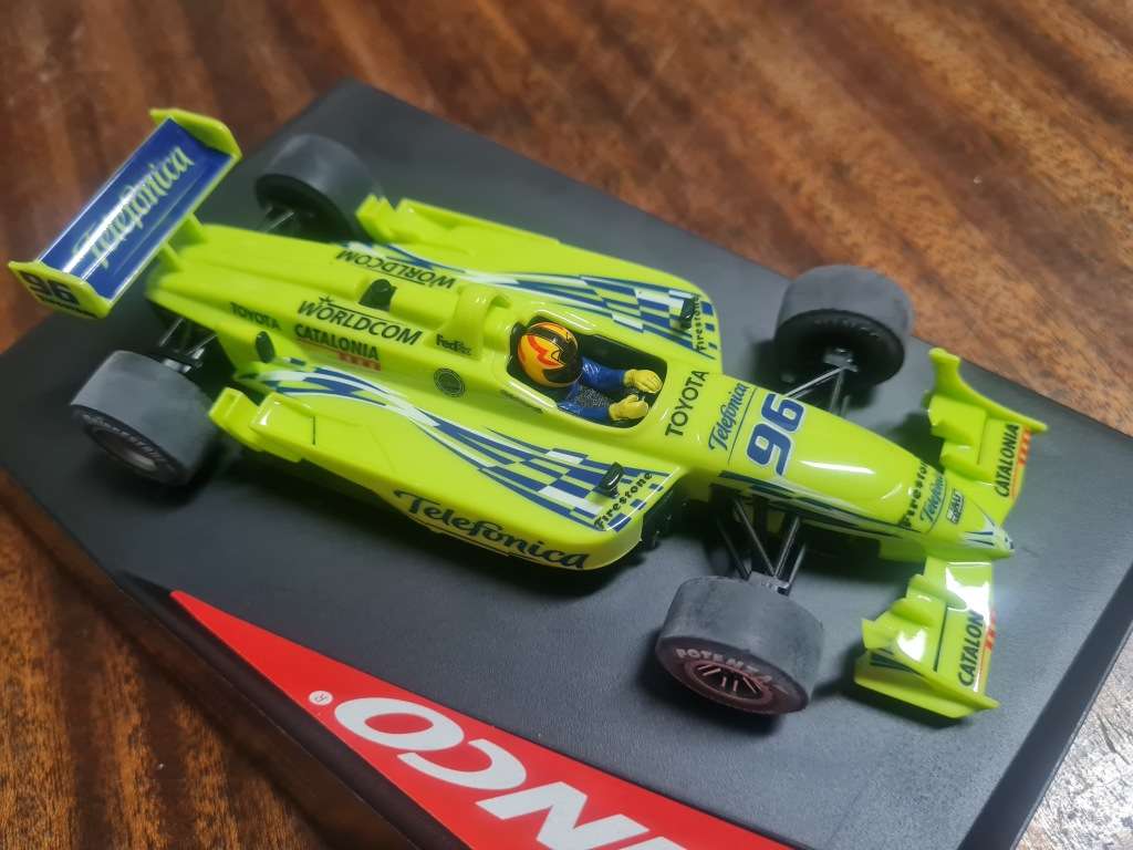 Ninco REYNARD-TOYOTA F1 SLOT CAR 1/32 SCALE