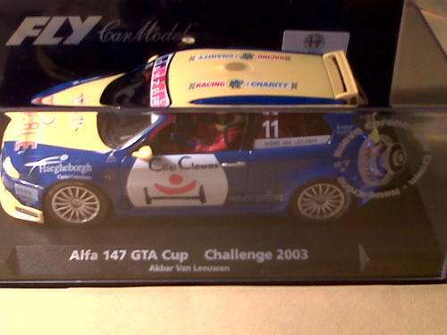 SCALEXTRIC FLY ALFA 147 GTA CUP 1/32 SLOT CAR*low starting*