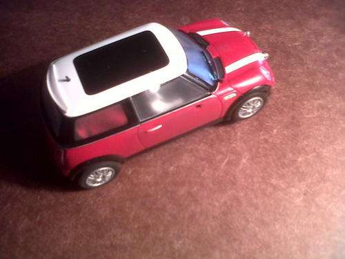 SCALEXTRIC HORNBY MINI COUPER SLOT CAR 1/32 SCALE
