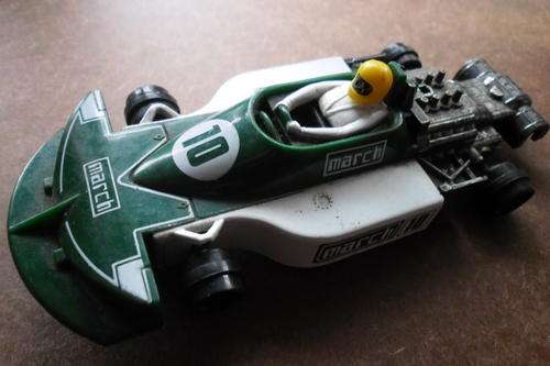 SCALEXTRIC MARCH 771 C129 SLOT CAR 1/32 SCALE(6 WHEELER)