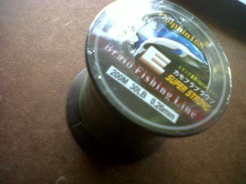 DOLPHIN 168 FISHING BRAID , 200M , 30LB , 0.26mm