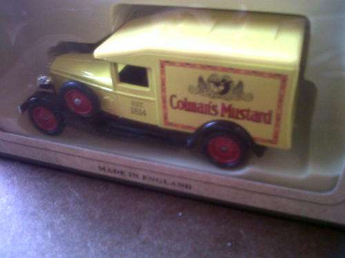 (MIB)   LLEDO 1936 COLMAN'S MUSTARD TRUCK****see pictures****