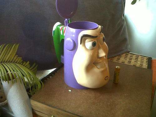 HARD TO FIND BUZZ LIGHTYEAR COFFEE MUG