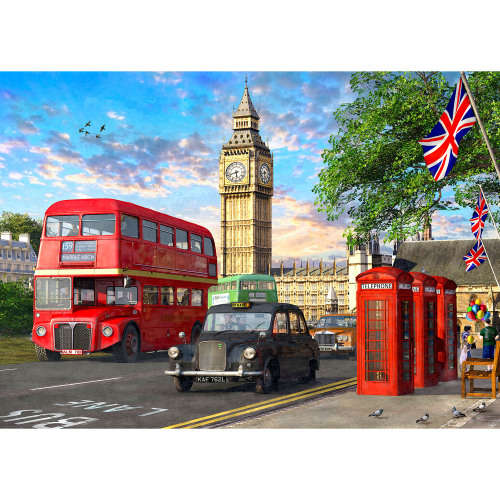1000PCS Jigsaw Puzzle -Parliament Square London