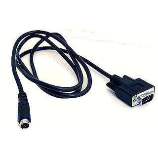 15 pins VGA D-Sub to SVideo S-Video 8pins Cable Male 1M METER 8 PIN SVIDEO
