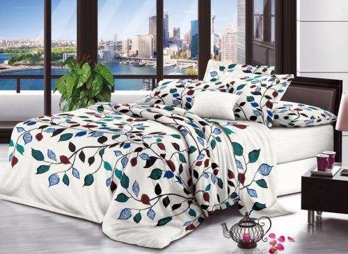 6 Pieces Queen Size Bedding Set Duvet Cover Set Bed Linen Bed Set