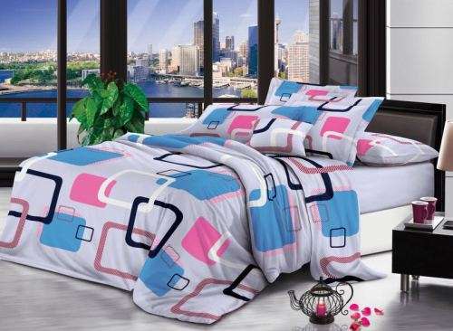 6 Pieces Queen Size Bedding Set Duvet Cover Set Bed Linen Bed Set