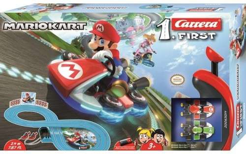 Carrera First Nintendo Mario Kart 2.4m Slot Car Set