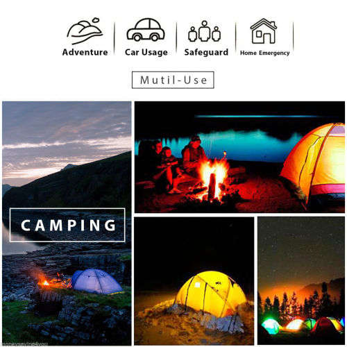 Multi-function Solar Power Lighting System Kit with FM radio, USB speaker, Led bulbs - 10watt