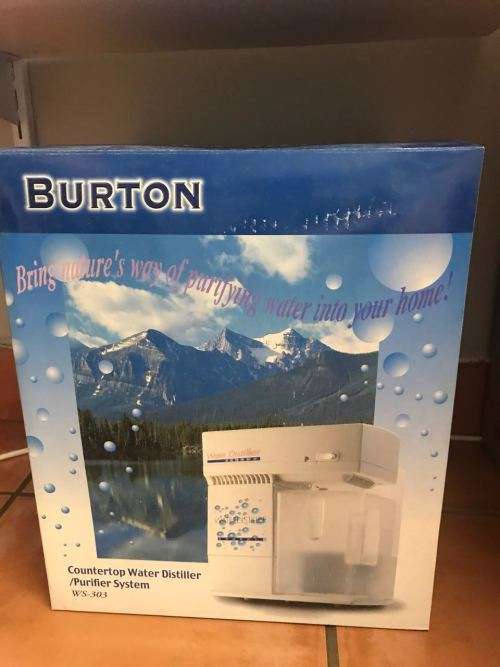 Portable water distiller