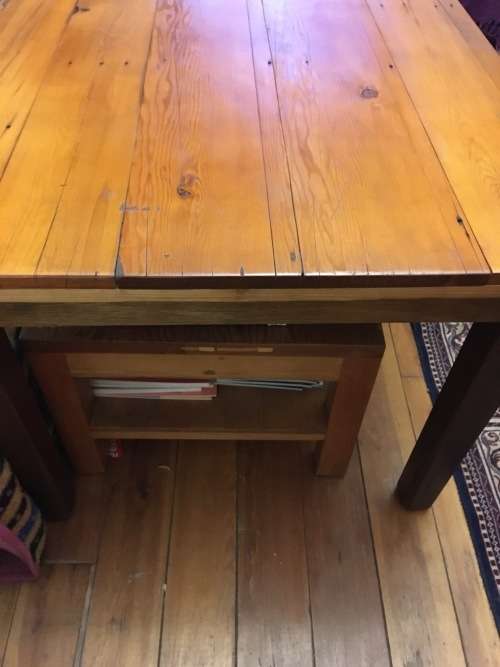 Oregon Pine table