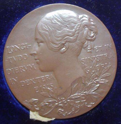 1837-1897 BU QUEEN VICTORIA DIAMOND JUBILEE BRONZE MEDAL - LARGE
