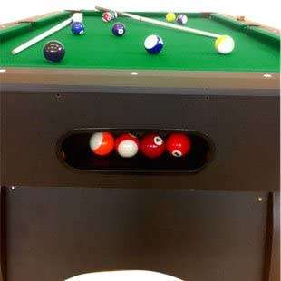 America Design Snooker Pool Table With Complete Accesso (Slate Bed)  Automatic Ball Return -