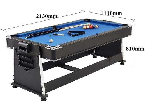 Brand new 4 in 1 - 7Ft Pool Table + Air Hockey + Tennis Table Tennis + Dinner table