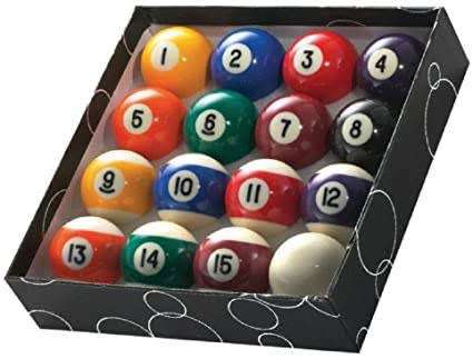 Pool Balls Standard Size Full 16 Balls Set