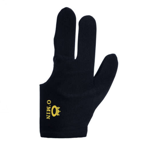 OMIN Billiards three-finger gloves.