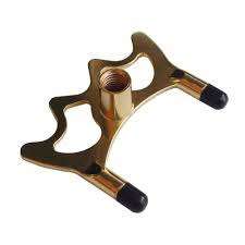 Pool Table Spider Head Brass