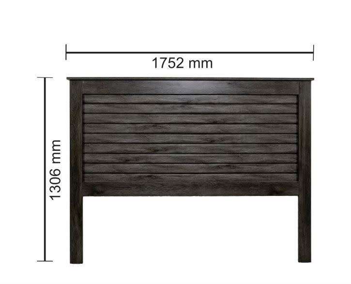 Brooklyn Headboard - Queen - Charcoal