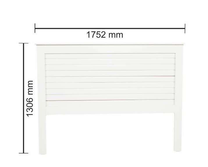Brooklyn Headboard - Queen - White