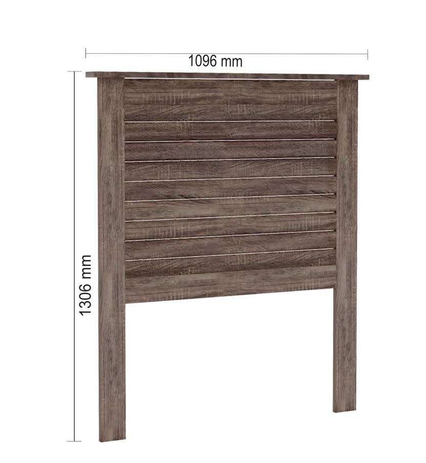 Brooklyn Headboard - Single - Cedar