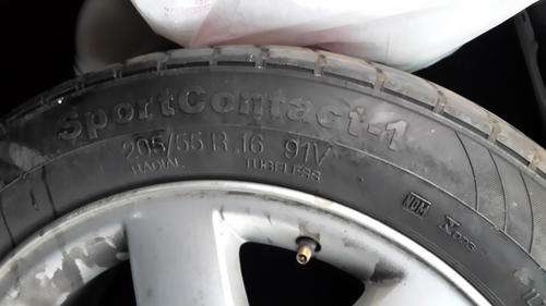 BMW tubeless spare Wheel and Tyre 205/55/R16 91V RADIAL continental Sportcontact 1