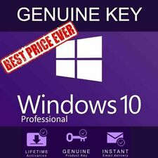 Microsoft Windows 10 Professional Activation Key (OEM Edition with Lifetime Activation + Download)