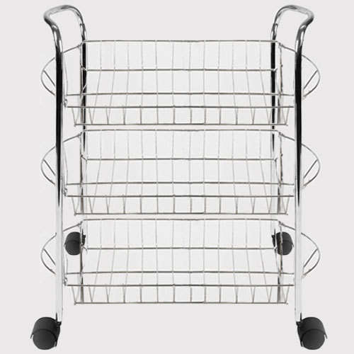 3 Tier Vegetable Fruit Storage Kitchen Trolley Rack