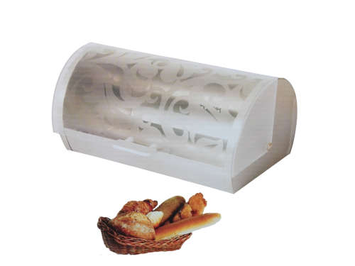 Bread Bin PS Cover Floral Design With shine finish Steel body