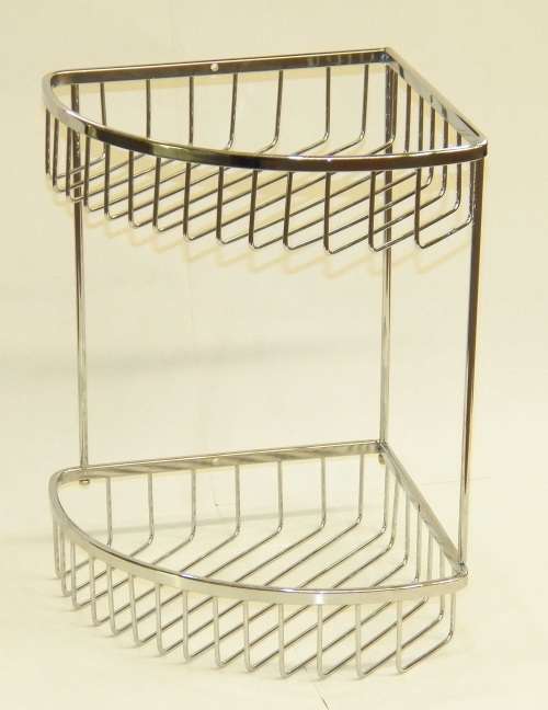 2-Layer Shower Caddy Chrome