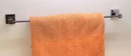 Single Towel Rod Square Stainless Steel