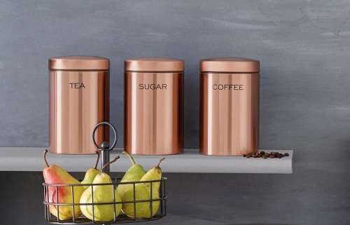 Copper Canisters | 3 Piece