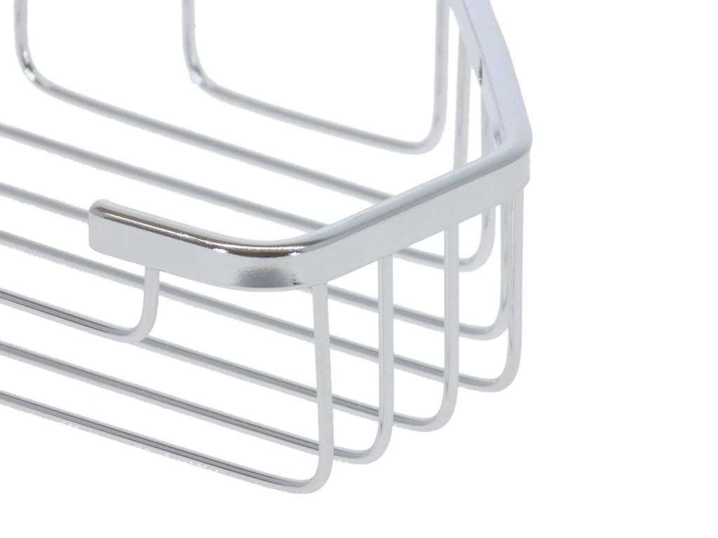 Soap Dish & Caddy Stainless Steel - Corner