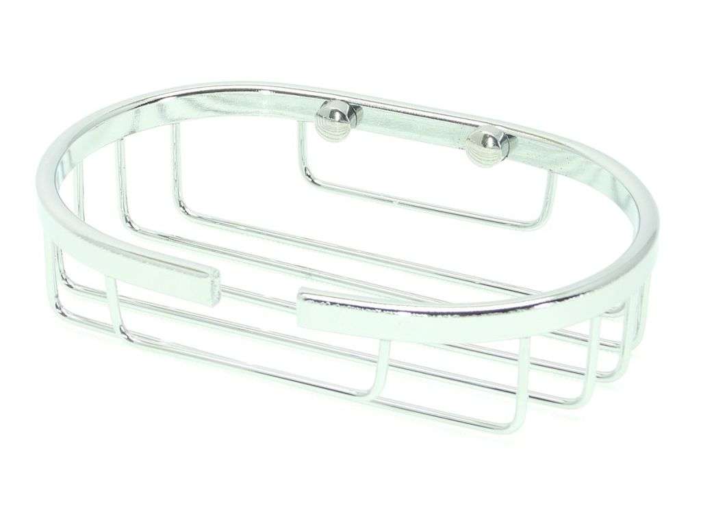 Soap Dish Steel Oval
