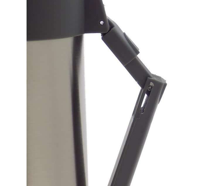 1-liter Stainless Steel Flask With Folding Handle