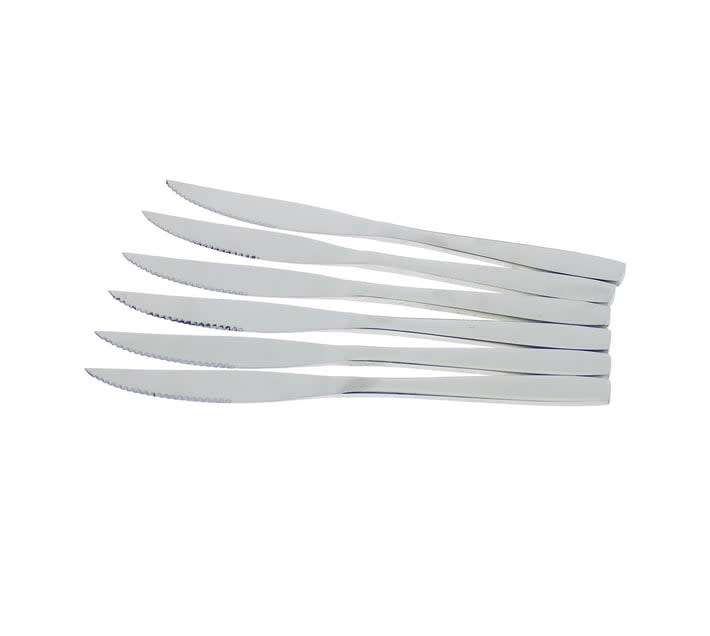 6 Piece Stainless Steel Steak Knives