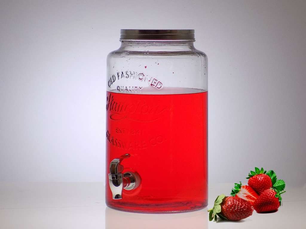6 Litre Glass Juice Dispenser