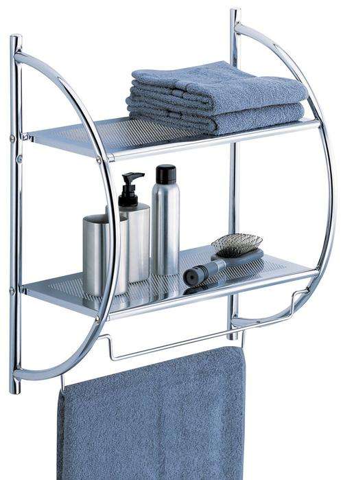 2 Tier Towel Rack Wall Mount