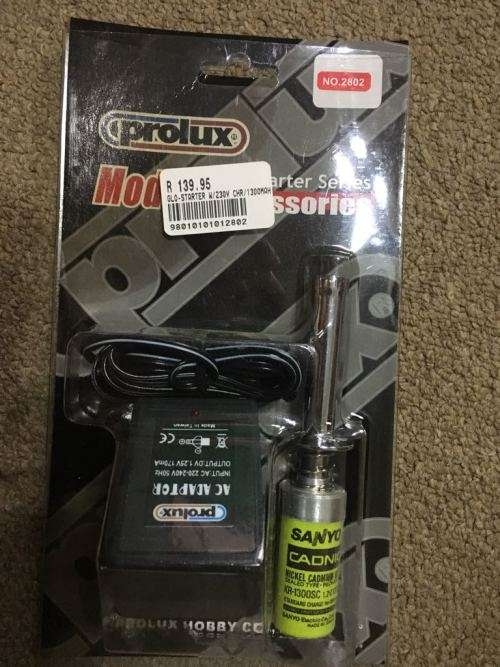 RC Plane Engine and Starter Kit