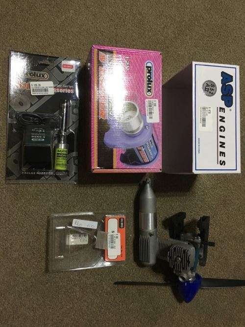 RC Plane Engine and Starter Kit